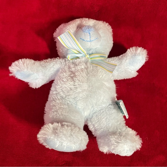 Russ Baby My First Teddy Baby Boy's My First Teddy Blue Bear Soft Plush 10" - Picture 6 of 9